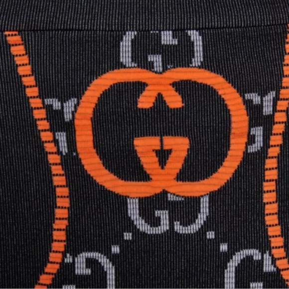 Gucci logos stretch set jacket 482 & leggings $482 each super stretchy new M. - Picture 5 of 14